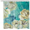 Laural Home Floral Chic Shower Curtain