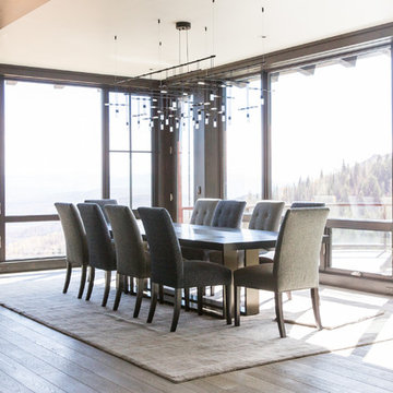 Floor To Ceiling Windows For The Dining Room