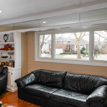 Large Window Combination in Modern Living Room - Renewal by Andersen NJ