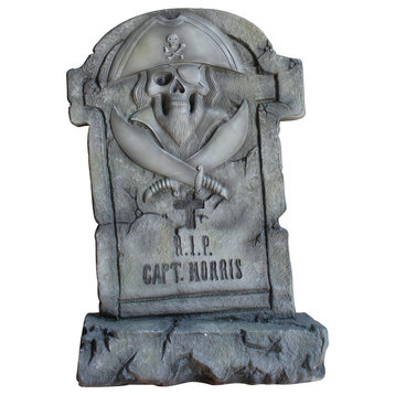 3.5' Captain Pirate Tombstone
