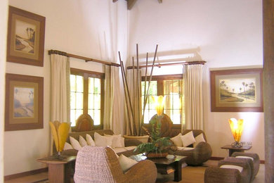 Home design - tropical home design idea in Baltimore
