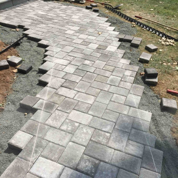 Paver Walkway & Front Steps
