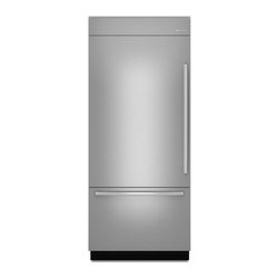 Jenn-Air 36" Built In Bottom Mount Refrigerator, Stainless Steel | JB36SSFXLA - Products