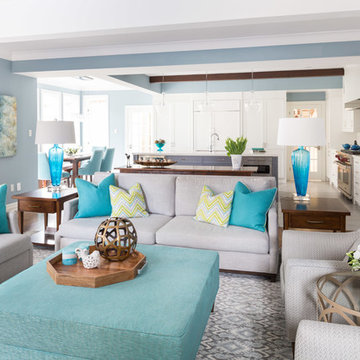 Luxury Lorne Park Reno: Family Room