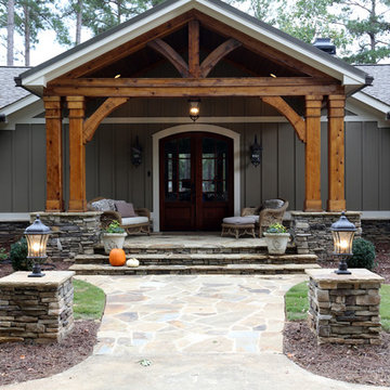 A lake house renovation in Georgia