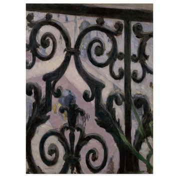 Gustave Caillebotte 'View From A Balcony' Canvas Art, 32"x24"
