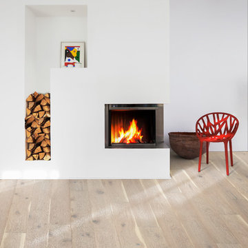 Scandi-inspired white wood flooring designs join the Kährs range
