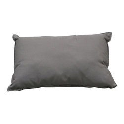Outdoor Scatter Cushions Small Canvas Charcoal - Outdoor Cushions And Pillows