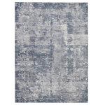 Nourison - Nourison Rustic Textures 9'3" x 12'9" Grey Modern Indoor Area Rug - At home in a country cabin or urban loft, the Rustic Textures Collection from Nourison blends earthen tones and contemporary abstracts together in beautifully textured modern rugs that are sure to bring a rustic sensibility to to any decor.