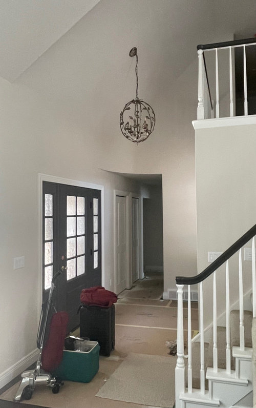 Correct height for my foyer chandelier