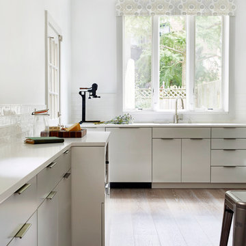 Clean and Crisp Modern Kitchen