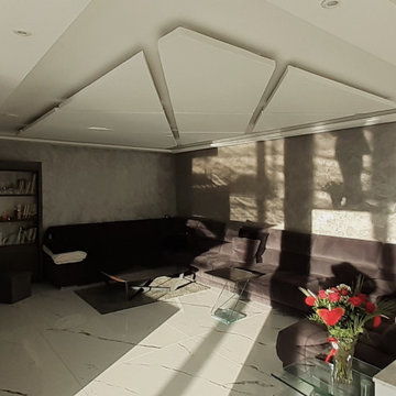 Maison contemporaine de 500m2. Conception des intérieurs