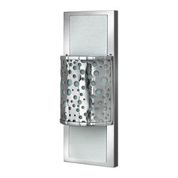 Fredrick Ramond - Mira-Fizz Polished Chrome One-Light Bath Light - Bathroom Vanity Lighting