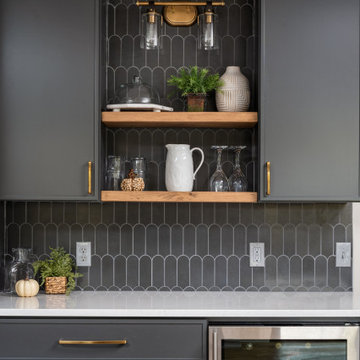 White and Bold with a Hint of Gold