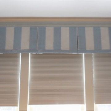 box pleated valances
