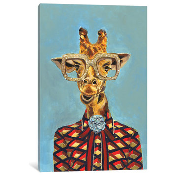 "Gucci Giraffe" by Heather Perry Canvas Print, 40"x26"