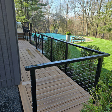 Outdoor Living Elevated: Cable Railing for a Mountain Deck