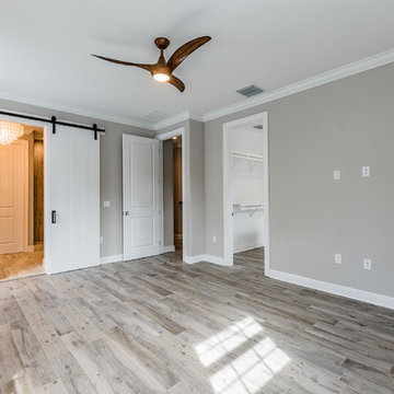 Key West on Main- Bedroom Barndoor