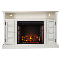 Transitional Indoor Fireplaces by SEI