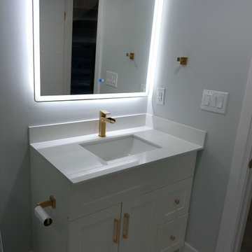 Basement With Custom Built Bar-Ajax