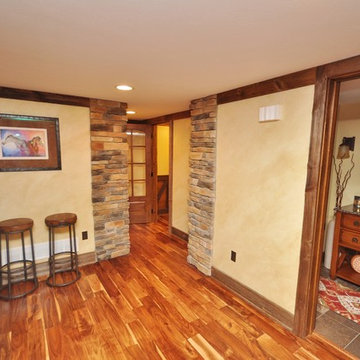Western themed basement