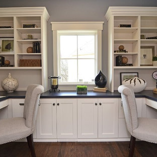 In Stock Cabinets Home Office Ideas Photos Houzz