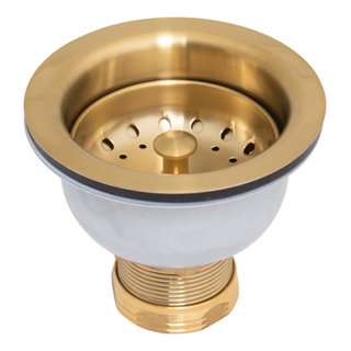 Kingston Brass Tacoma K112 3-1/2 Inch Kitchen Sink Basket Strainer