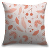 "Leaf the Tropical Fest to Me II" Pillow 16"x16"