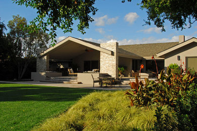 Example of a trendy exterior home design in Other