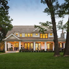 Lake House Transitional Exterior