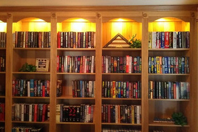 Bookcase in Hickory
