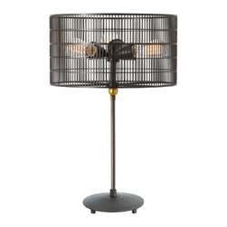 Loren 15" Table Lamp | Oil Bronze - Table Lamps
