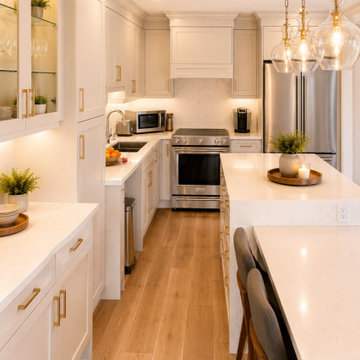 Maple, ON, Main Floor Remodeling with load bearing wall removals