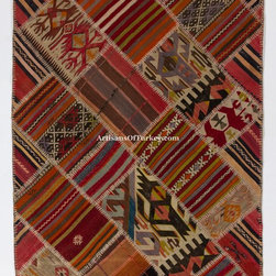 Patchwork style Up-cycled Handmade Rugs - Products