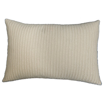 Crochet Envy 16"x24" Harmony Pillow Cover, Natural