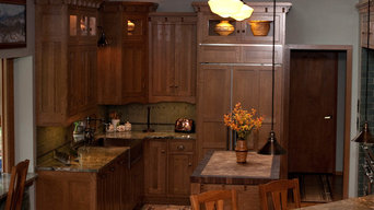 Quarter sawn white oak kitchen