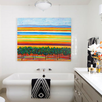 Eclectic Bathroom