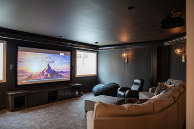 Home theater photo in Minneapolis