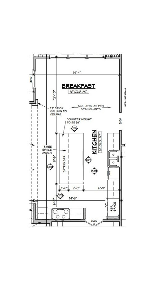 Need help with kitchen design