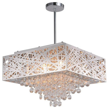 Eternity 9 Light Chandelier with Chrome Finish