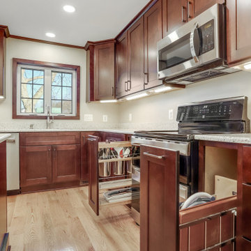 Transitional Kitchen, Pantry, Mudroom and Laundry New Market, MD