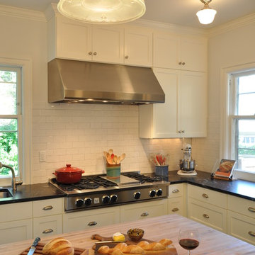 Chef Zoë François' Kitchen Featuring a 48" BlueStar Rangetop