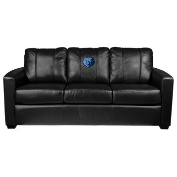 Memphis Grizzlies Primary Stationary Sofa Commercial Grade Fabric