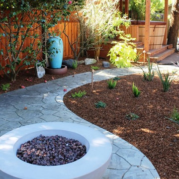 Asian-inspired Shade Garden