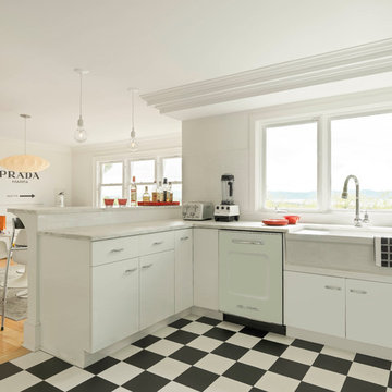Retro Kitchen Remodel