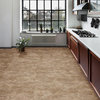 Perfection Floor Tile Stone, 6 Tiles/16.62 sq. ft. per CS, Sandstone