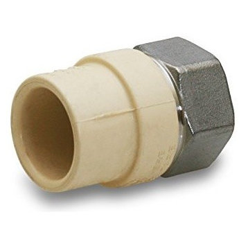 1-1/4" Lead Free Transition Fitting, Stainless Steel, Female Threaded