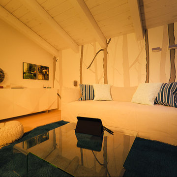 UN ATTICO IN STILE LOFT IN MILANO