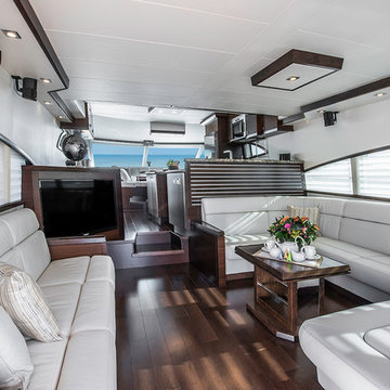 64' Yacht interiors for Neptunus Yachts.