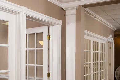Interior Doors, Crown Moulding and Painting